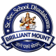 Brilliant Mount Senior Secondary School Dhaulakuan official school logo